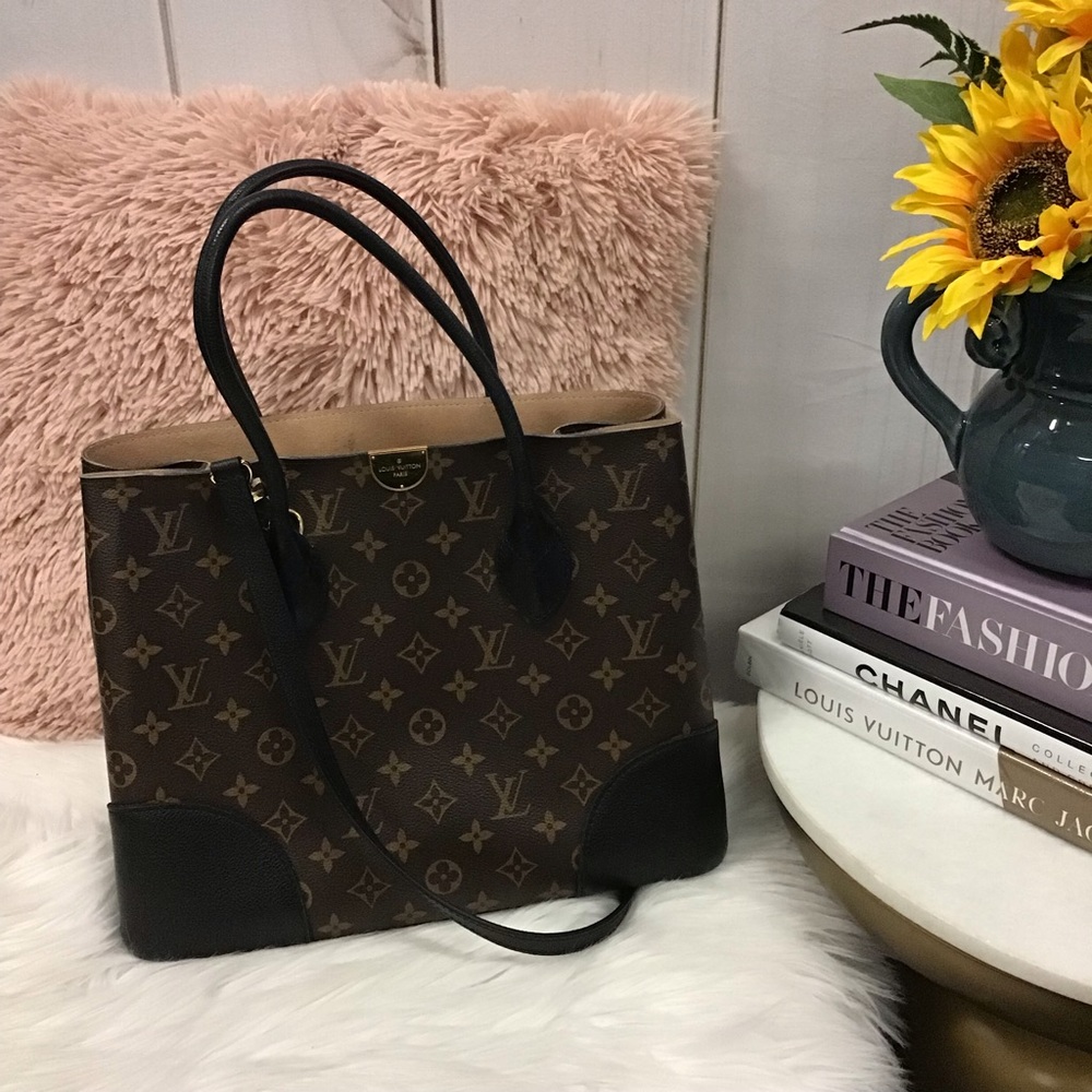 Louis Vuitton Brown and Black Shoulder Bag